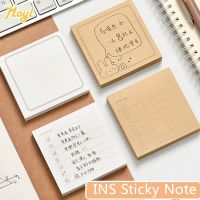 80แผ่นเกาหลี INS Sticky Note Pad Student Memo Notepad Small Book Note Paper To-Do List Sticky Notes