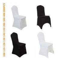 Wholesale Universal Stretch Polyester Slipcovers for Banquet Dining Wedding Party Spandex Chair Seat Cover