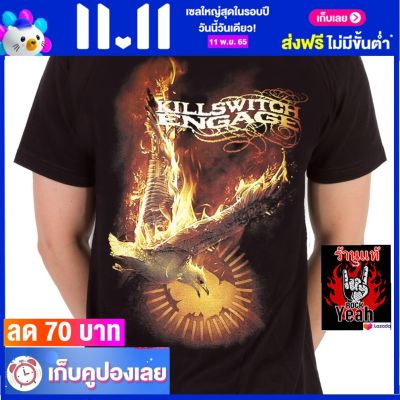 เสื้อวง KILLSWITCH ENGAGE เสื้อยืด วงดนตรี คิลสวิตช์ เอนเกจ ไซส์ยุโรป RCM1458