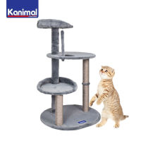 คอนโดแมว 3 ชั้น Kanimal Orbit Tree ขนาด 60x49x101 ซม. ที่นอนแมว พร้อมเสาลับเล็บ Cat Condo Petass