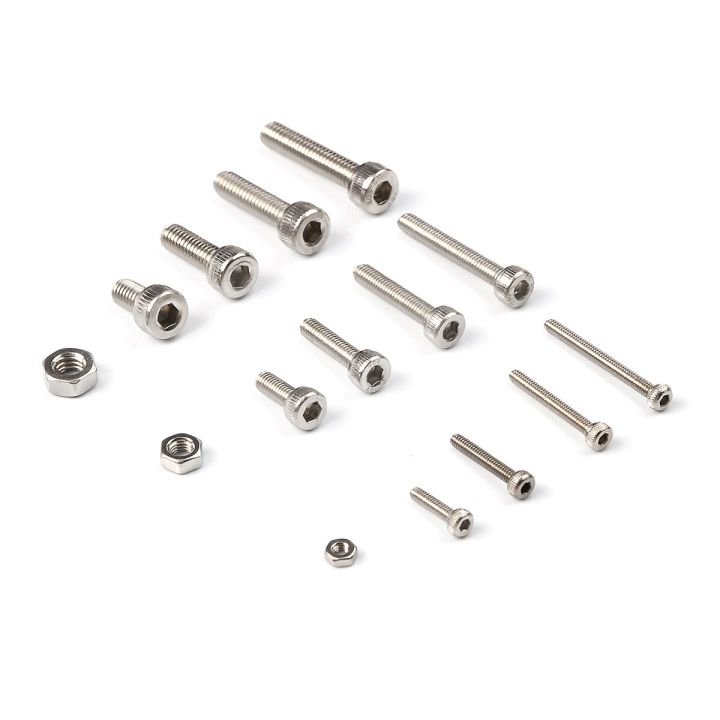 320-440-480pcs-m2-m3-m4-m5-304-stainless-steel-hexagon-socket-bolt-and-nut-round-head-screw-bolt-nut-set-assortment-kit-box-nails-screws-fasteners