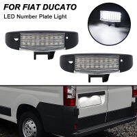 สำหรับ Fiat Ducato Scudo Citroen Jumpy Peugeot er 2PCS LED จำนวนไฟป้ายทะเบียนเปลี่ยน OE จำนวน1303499808