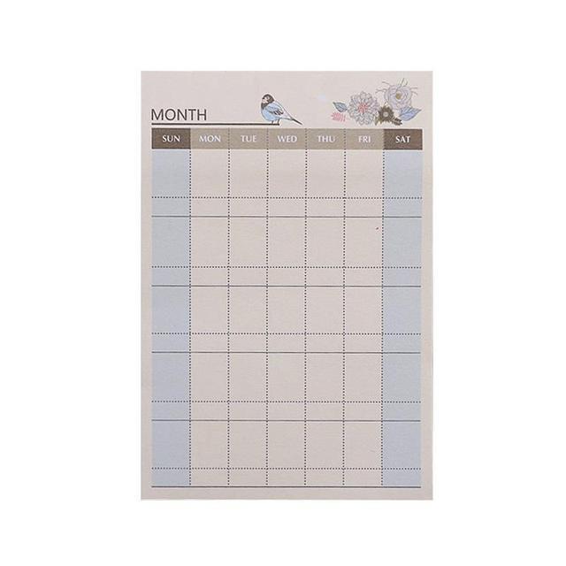 60-sheets-pad-diary-weekly-plan-memo-to-do-list-note-schedule-office-and-school-supplies-stationery