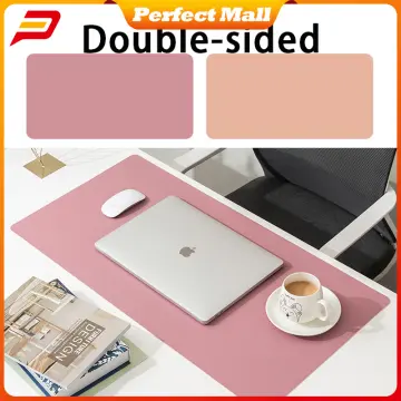 Gaming Mouse Pad Portable Waterproof PU Leather Table Cover Desk Computer  Mat !