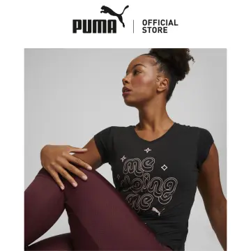 Performance Curved Hem Training Tee Women, Puma Black, PUMA Shop All Puma