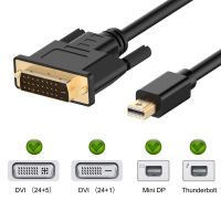 1.8m Thunderbolt Mini Displayport Mini DP to DVI Cable Adapter for iMac / MacBook Pro