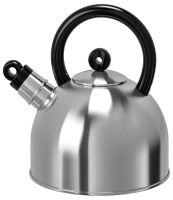 VATTENTÄT Kettle, stainless steel, Beep, black, 2 l (วัตเทนแทต กาน้ำชา, สแตนเลส/ดำ, 2 ลิตร)