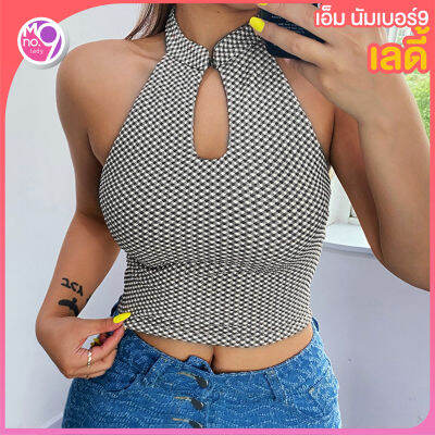 [พร้อมส่ง] ล้างสต๊อก!!! Sleeveless halter top 45DG เสื้อแขนกุดคล้องคอ เสื้อท็อปคล้องคอ เสื้อแขนกุดคอเต่า เว้าอก โชว์หลัง เซ็กซี่ เสื้อผ้าสายฝอ เสื้อแขนกุดคอจีน