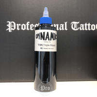 Dynamic Color Triple Black Tattoo Ink 8oz  made in USA โลโก้ใหม่ สแกนQR Codeได้