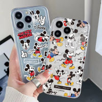 เคสป้องกันสำหรับ Samsung Galaxy A33 A53 A73 5G A32 A52 A72 A31 A51 A71 A13 A23น่ารักคู่เมาส์คู่รักสีสันสดใสคุณภาพสูงขอบสี่เหลี่ยมปลอกหมอนแอร์ลีนเต็มรูปแบบ