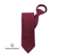 Giorgio Del Sarto Adults Zipper Tie Red ไทซิป เนคไทสำเร็จรูปสีแดง