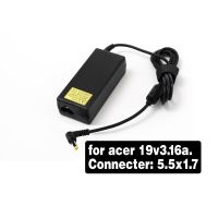 PRO+++ โปรโมชั่น Adapter Notebook อะแดปเตอร์ For ACER 19V 3.16A หัว 5.5*1.7 (สีดำ) มีบริการจัดส่ง อะ แด ป เตอร์ อะแดปเตอร์ รถยนต์