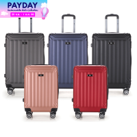 HQ LUGGAGE กระเป๋าเดินทาง ABS 4 ล้อคู่ กุญแจล็อค 3 รหัส รุ่น 8865