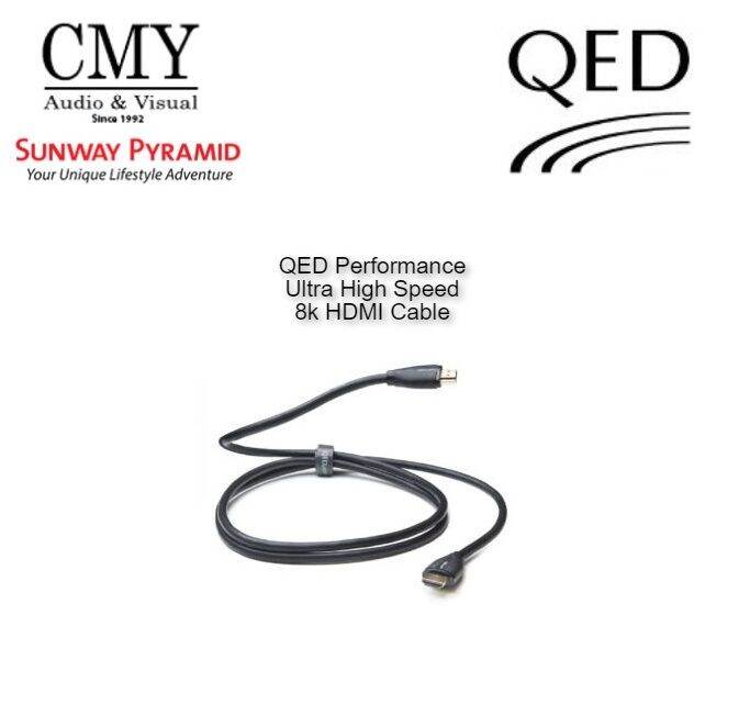 QED Performance Ultra High Speed 8k HDMI Cable Lazada