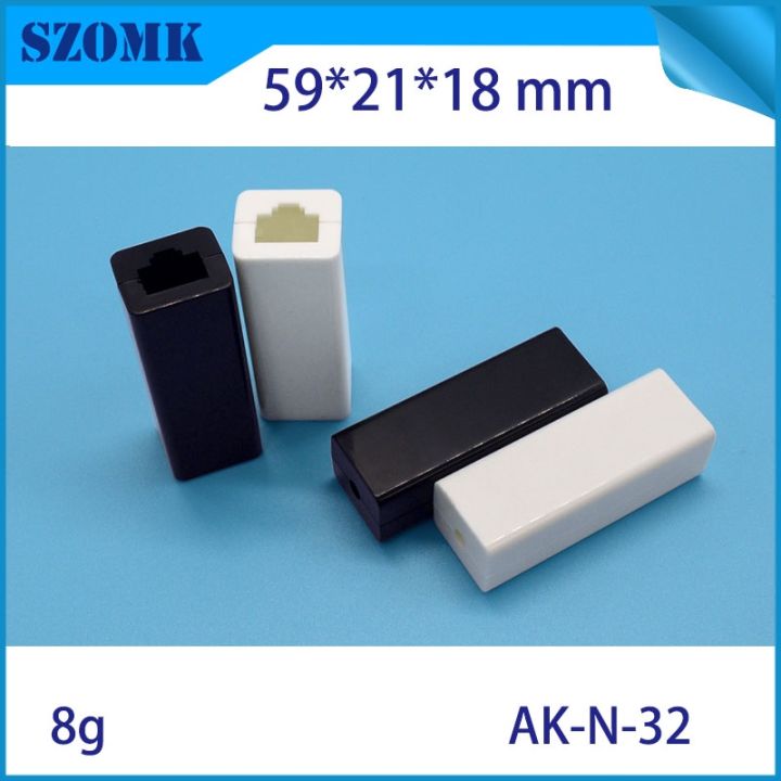 10-sztuk-59x21x18mm-mini-usb-obudowa-skrzynka-elektryczna-przeno-ne-czarne-bia-e-plastikowe-narz-dzie-obudowa-skrzynka-przy-czowa