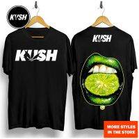 2023 NewHot จุด KUSH ทุกวันผ้าฝ้ายแขนสั้นเสื้อยืดสีด้านหน้าออกแบบคลาสสิกผ้าฝ้ายที่มีคุณภาพสูง