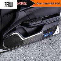 ZR สำหรับ Honda Civic Fc 2016-2021รถจัดแต่งทรงผม Anti Side Kick Pad/ แผ่น4ชิ้น/เซ็ต