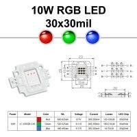 【Be worth】 Correct Engineering Service Limited 10W 20W 30W 50W 100 W RGB LED COB ชิปสีแดงสีเขียวสีฟ้าสีเต็มรูปแบบสำหรับ DIY 10 20 30 50 100 W วัตต์เวที DMX ไฟดิสโก้ไฟฟลัดไลท์