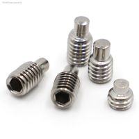 ✆◑ M3 M4 M5 M6 M8 304 Stainless Steel Terminal Grub Convex End Screw Hexagon Socket Set Screws With Dog Point GB97 DIN915