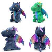 98in Color Wing Little Flying Dragon Plush Doll Kids Toys Dinosaur Christmas