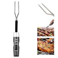 ✱▪ Meat Thermometer Fork BBQ Fork with Thermometer Digital BBQ Fork Thermometer Digital Cooking Fork Instant Read Fork