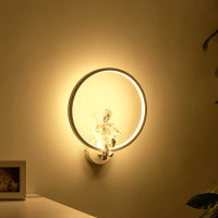 European Style Wall Lamp Indoor Black White Wall Light Art Sconce Interior Angel Home Living Room Decoration Wall Lamps