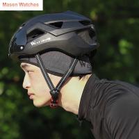 MASEN น้ำหนักเบามาก ระบายอากาศได้ระบายอากาศ กีฬา Headwear จักรยานเสือภูเขา หมวกขี่จักรยาน หมวกกันแดดหมวก หมวกขี่จักรยาน ซับในหมวกกันน็อค