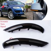 Car Dynamic Turn Signal Light LED Side Mirror Indicator Light for VW Touareg I MK1 7L Facelift 2007-2010