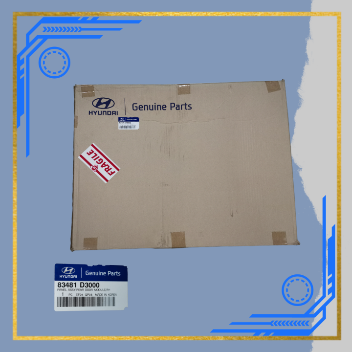 Panel Assy Rear Door Module Rh D Genuine Parts For Hyundai Lazada Ph