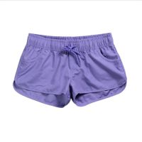 Beach Pants Womens Quick-drying Plain Color Ladies Shorts Loose Sports Shorts Summer New