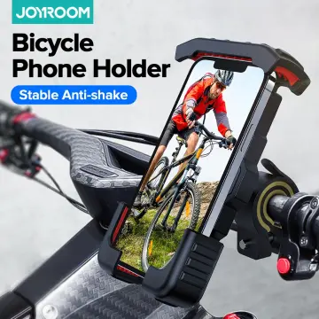 Joyroom Bike Phone Holder 360° View Universal Bicycle Phone Holder for  4.7-7 inch Mobile Phone Stand Shockproof Bracket GPS Clip