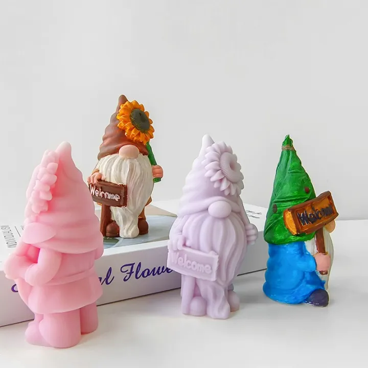 epoxy-resin-gift-home-decor-soap-ornaments-christmas-dwarf-diy-santa-scented-candle