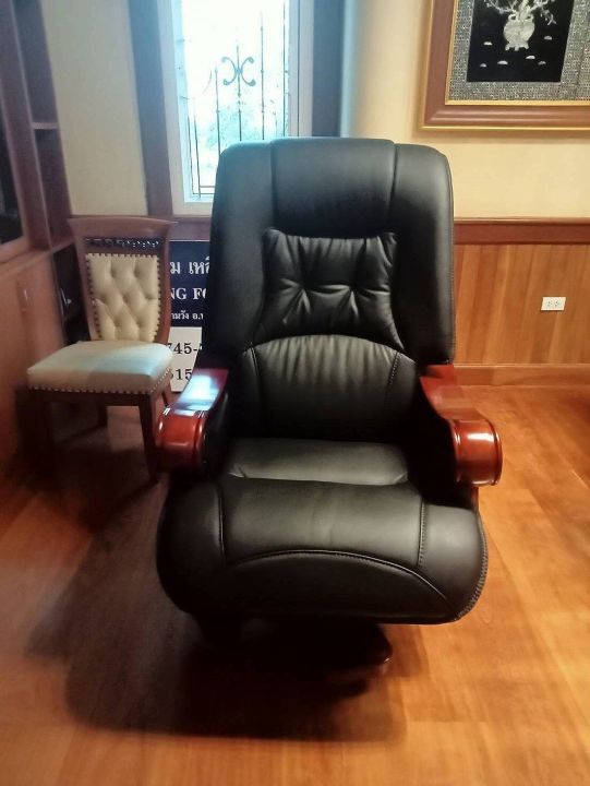 เก้าอี้ผู้บริหารเบาะหนัง-bisto-model-wc-e-06-bk-one-ดีไซน์หรู-สินค้าขายดีอันดับ-1