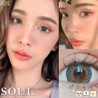 ? มีค่าสายตา ? Wink Soul Kwan Furbish Gray Brown ? บิ๊กอาย รายเดือน มีอย แถมตลับฟรี ? กรองแสง รายเดือน มีอย. เลนส์นิ่ม สวยปังมาก เกาหลี