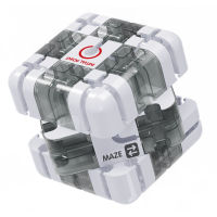 Etastra สามมิติเขาวงกต Cube 3x3x3 รูปร่างแปลก Magic Twisty ปริศนาพลาสติกเด็กผู้ใหญ่ของเล่น Difficult Intelligence-fhstcjfmqxjkf