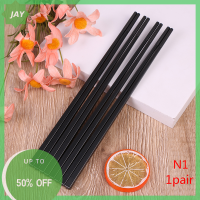 ?【Lowest price】Jay 1คู่ตะเกียบญี่ปุ่นโลหะผสมไม่ลื่น sushi Chop sticks ชุดของขวัญจีน