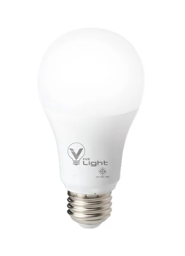 หลอดแอลอีดี-เดย์ไลท์-รุ่น-eco-v-five-light-ทรงกลมแสงสีขาว-หลอดไฟประหยัดพลังงาน