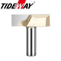 Tideway Bottom Cleaning Router Bits สําหรับไม้ 1/2 1/4 นิ้วก้านไม้บิตเครื่องตัดร่องแบนเกรดมืออาชีพบิต