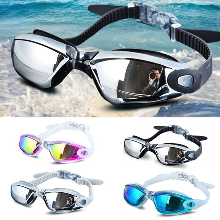 adults-waterproof-adjustable-band-diving-silicone-uv-protection-portable-anti-fog-practical-water-sports-swimming-goggle-goggles