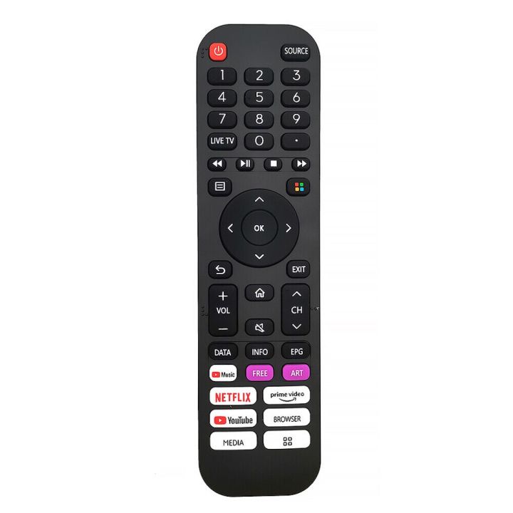 New EN2N30H For Hisense 4K LED Smart TV Remote Control EN2Q30H EN2I30H ...