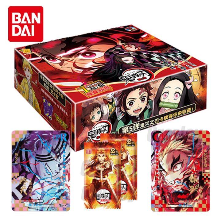 2022 New Anime Demon Slayer Cards Box Hoy Collection TCG Playing Game ...