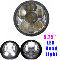 【แสง Car】【led แสง Motorcycle】1Pcs เอลอีดีรถจักรยานยนต์และรถยนต์ไฟหน้าโปรเจคเตอร์ Universal 5.75 H4รอบ45วัตต์ไฟสูง,30W ลำแสงต่ำ