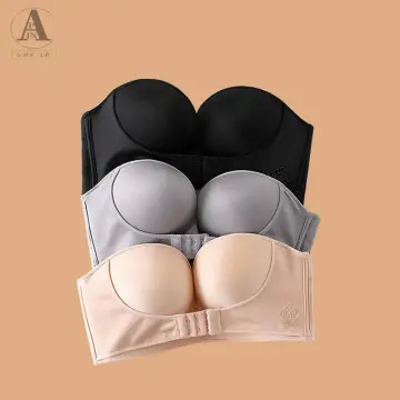 INTIMA Bra and Panty Set for Women Push Up Bra with Foam Small Breasts  Underwear Wireless Seamless Lingerie Beauty Back Brallete and Simple Panty  Terno