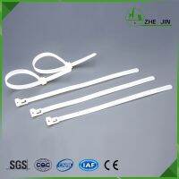 ZHEJIN (100pcs) ZJ 8x350MM 14 quot; Nylon Releasable Nylon Cable Ties Zips Natural (width:7.2mm)