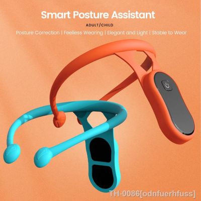 ﺴ Corretor de postura inteligente dispositivo com vibração monitor lcd treino científico em tempo real para adultos e crianças