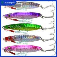 จิ๊กเหยื่อตกปลาโลหะขน Minnow สีสัน18G-25G-35G-45G ZHANXENG498ตะกั่วถ่วงเหยื่อเหยื่อหล่อปั่น