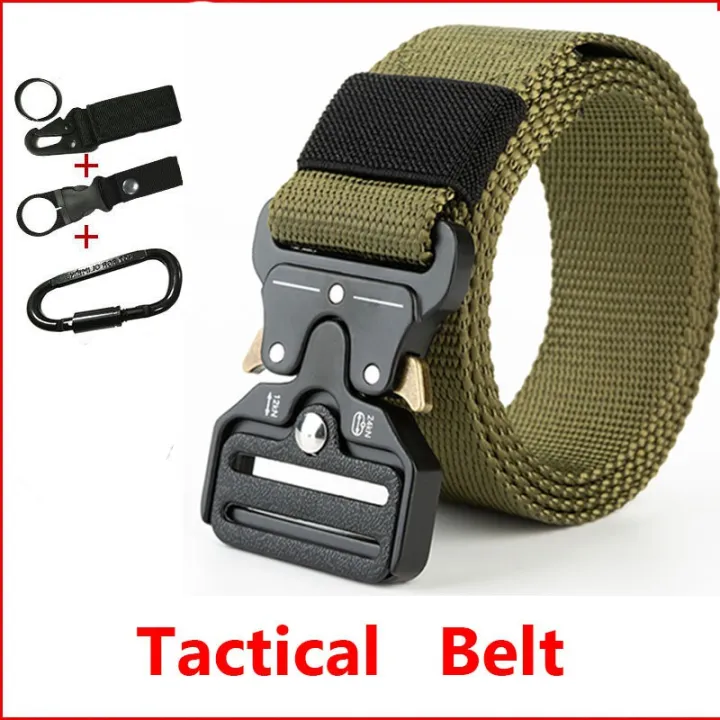 Cobra Buckle Tactical Belt Men's Special Forces Outdoor Multifunctional