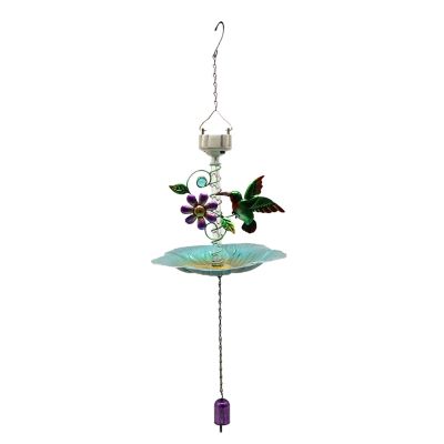 Wild Bird Feeder-แขวน Birdfeeders สำหรับ W/ พลังงานแสงอาทิตย์ LED Light - Garden, Patio และ Yard ตกแต่งสำหรับ Bird Love