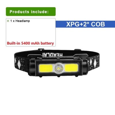 XHP70ซุ้มไฟหน้า Led รุ่นใหม่ที่มีประสิทธิภาพหัวชาร์จซ้ำได้ USB ไฟหน้าไฟฉาย Led ขนาดเล็กไฟฉายคาดศีรษะ18650ไฟฉาย