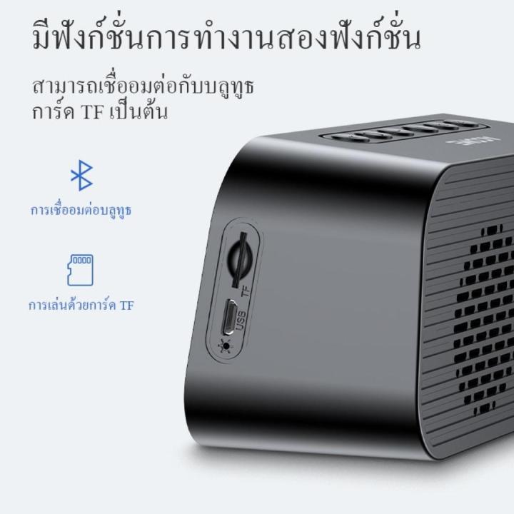 ลำโพงบลูทูธ-bluetooth-speaker-ลำโพงไร้สายแบบมีไฟ-led-รุ่น-a5-ของแท้-ใช้สำหรับขยายเสียงแบบบลูทูธ-มี-2-สี-จำนวน-1-ชิ้น-มีนาฬิกาบอกเวลาและอุณหภูมิ-ให้เสียงเบสทรงพลัง-มีไฟที่ลำโพง-ดีไซน์สวยงาม-จัดส่งฟรี-ม